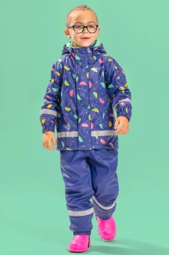 Nordbjørn Skagen Foret Regnsæt, Umbrellas Blue Print