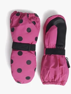 Nordbjørn Stalon Vanter, Pink/Black Dots