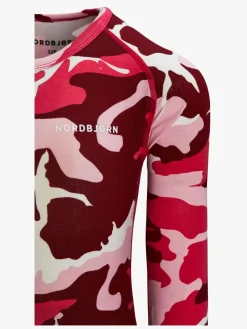 Nordbjørn Verbier Skiundertøj Bamboo, Camo Pink