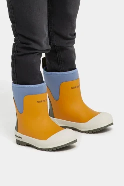 Nordbjörn Viskan  Forede Gummistøvler, Inca Gold/Stonewash/Deep Depths