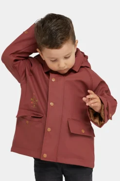 Nordbjörn Viskan Foret Regnjakke, Rød