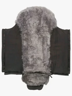 Nordlys Saga Lammeskindskørepose, Black/Grey