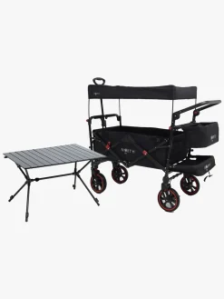 North 13.5 Transporter Trækvogn inkl. Campingbord, Black