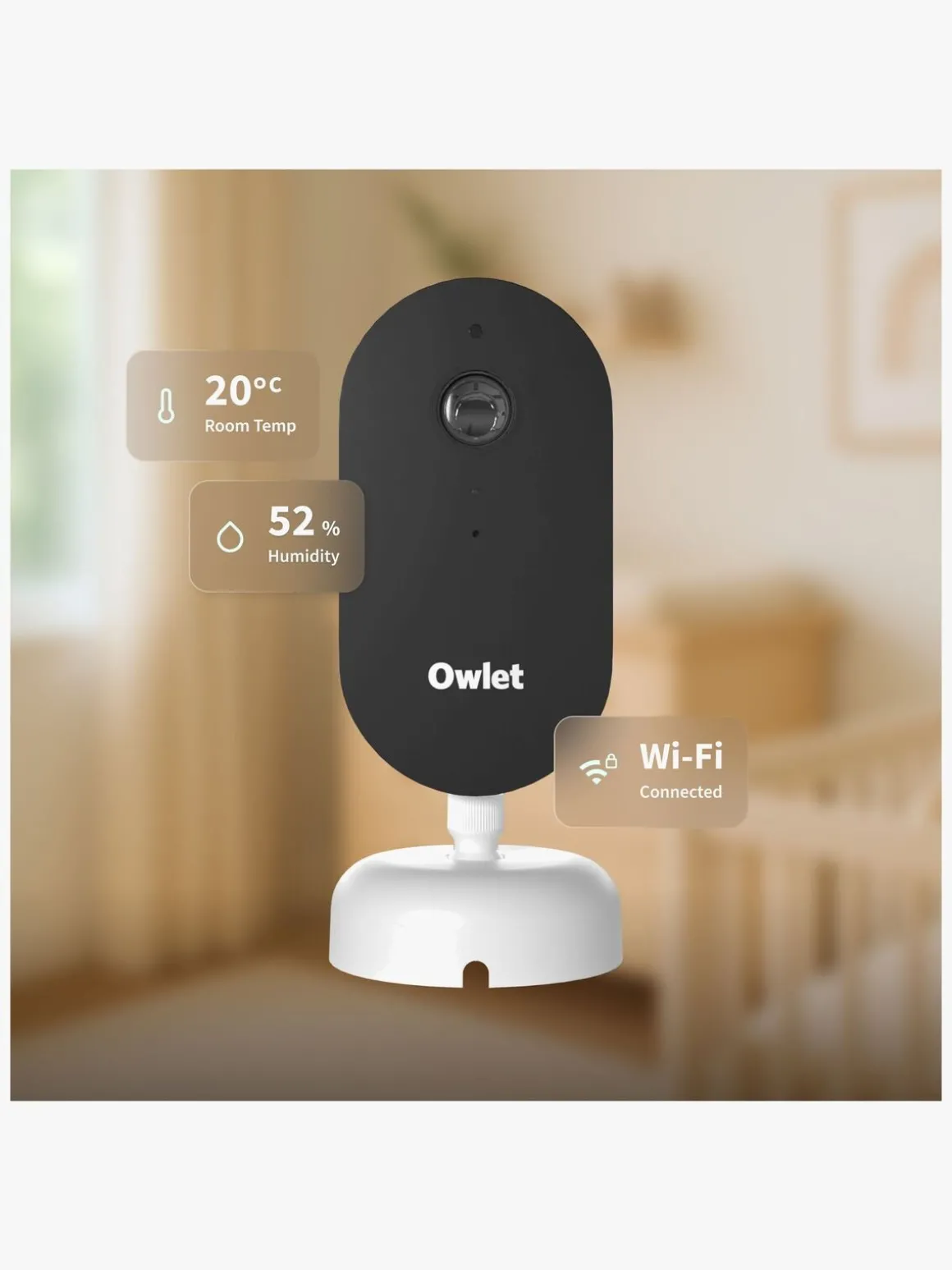 Owlet DreamSight Cam Babyalarm, White