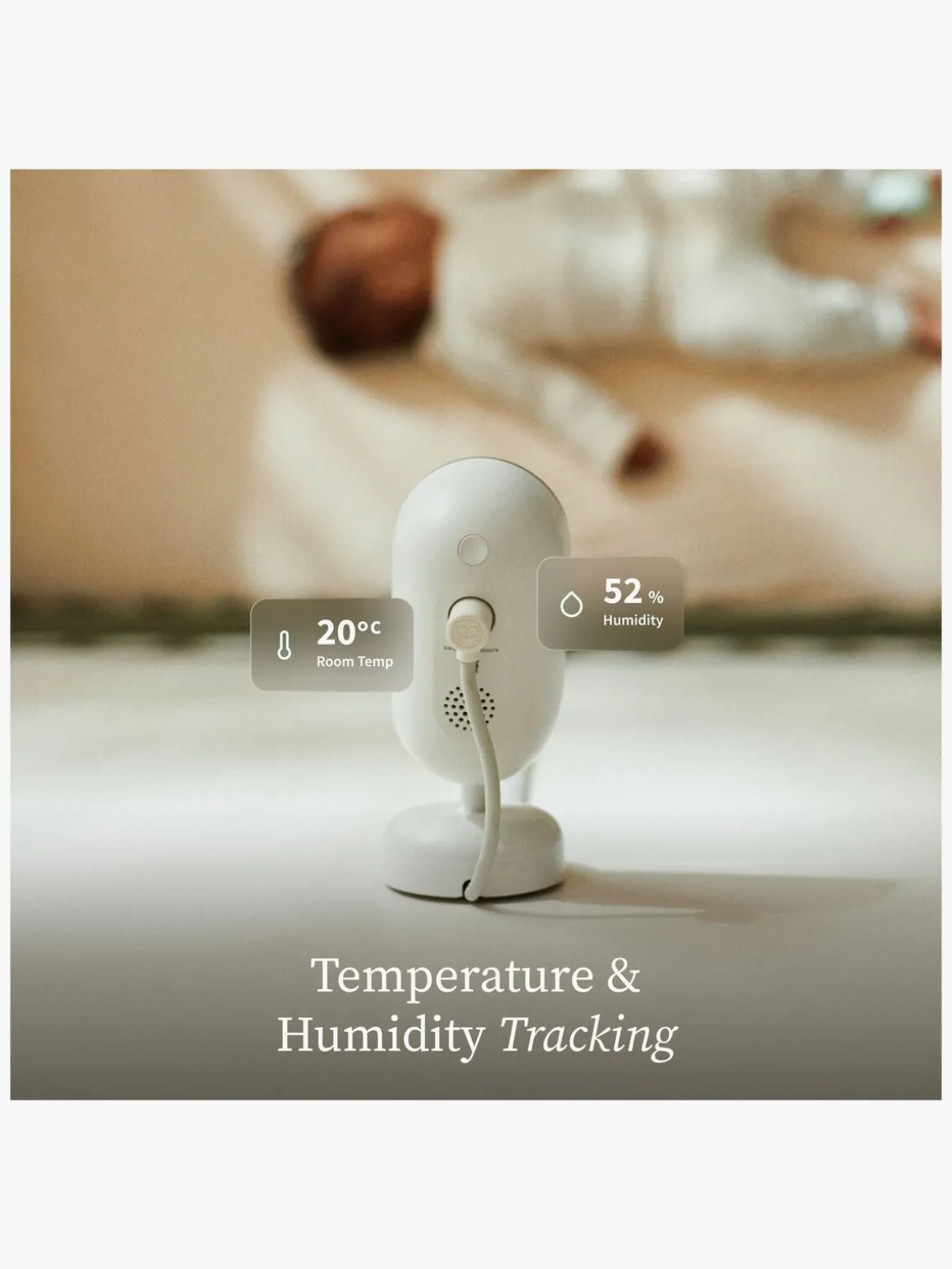 Owlet DreamSight Cam Babyalarm, White