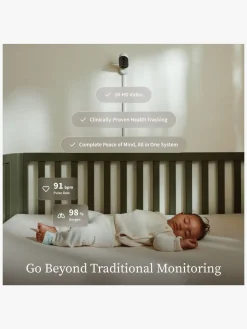 Owlet DreamSight Duo Babyalarm, Dusty Rose