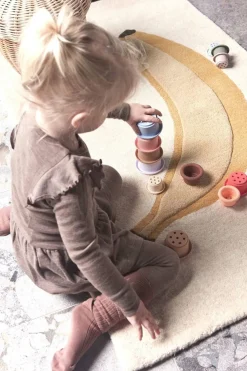 OYOY Banana Tuftet Gulvtæppe 80x140, Gult