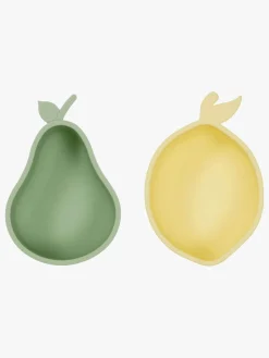 OYOY Lemon & Pear Snacks Skål, Yellow/Green