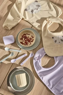 OYOY Lun Lun Panda Hagesmæk 2-pak, Vanilla/Lavender