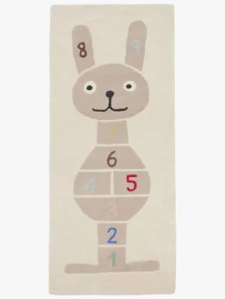OYOY Mini Kanin Hopscotch Gulvtæppe 75x180, Clay