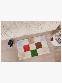 OYOY Skak Gulvtæppe 48x80, Multi