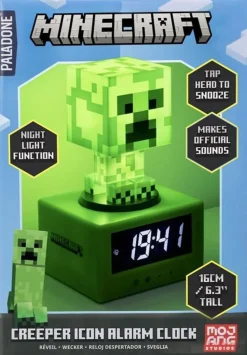 Paladone Icon Creeper Vækkeur