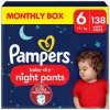 Pampers Baby Dry Night Pants Bleer Str. 6 15+ kg 138-pak