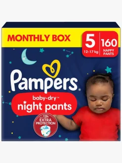 Pampers Baby Dry Night Pants Bleer Str. 5 12–17 kg 160-pak