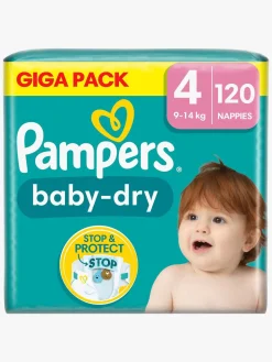 Pampers Baby-Dry Bleer Str. 4 9-14 kg 120-pak