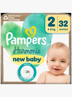Pampers Harmonie New Baby Bleer Str. 2 4-8kg 32-pak