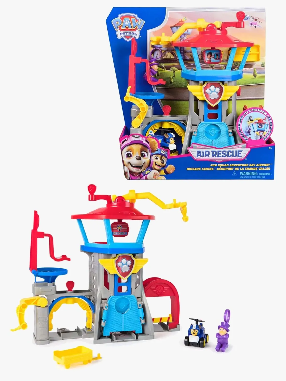 Paw Patrol Air Rescue Pup Squad Airport Legesæt