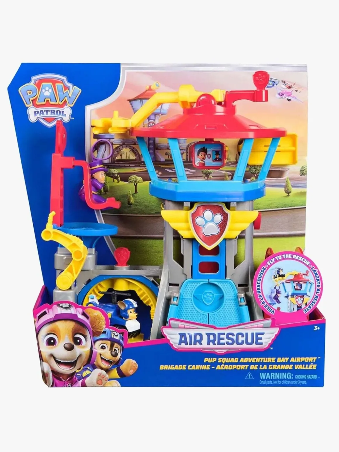 Paw Patrol Air Rescue Pup Squad Airport Legesæt