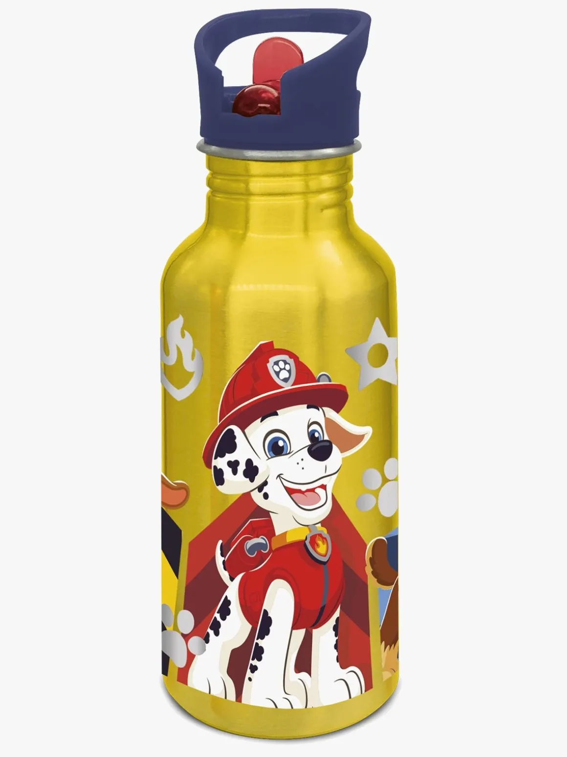 Paw Patrol Aluminium Drikkedunk 545ml, Gul