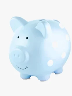 Pearhead Sparegris Medium, Polka Dot Blue