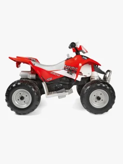 PegPérego Polaris Outlaw Firehjulet ATV 330W, Rød/Hvid