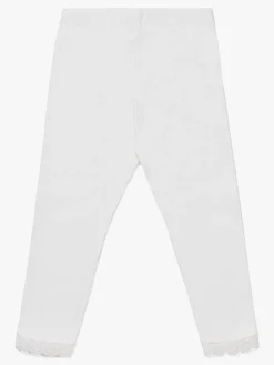 Petite Chérie Atelier Amandine Leggings 2-Pak, Pink/White