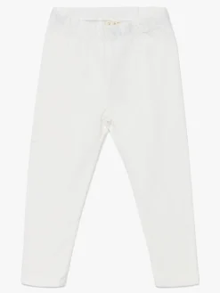 Petite Chérie Atelier Arielle Leggings 2-pak, White/Lavender