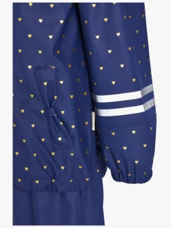 Petite Chérie Atelier Cleo Regnsæt, Crown Blue Mini Hearts