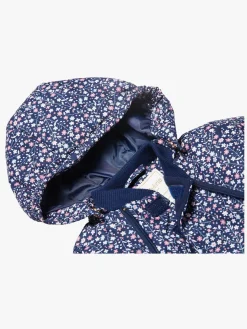 Petite Chérie Atelier Lola Jakke, Navy Small Flower
