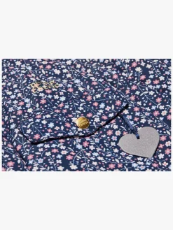 Petite Chérie Atelier Lola Jakke, Navy Small Flower