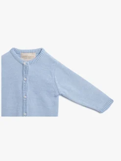 Petite Chérie Atelier Margit Babytrøje, Light Blue/Dusty Blue