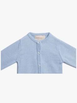 Petite Chérie Atelier Margit Babytrøje, Light Blue/Dusty Blue