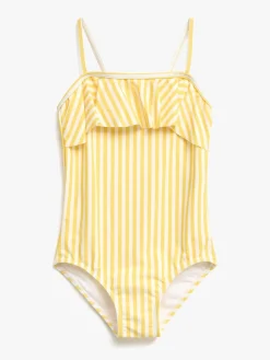 Petite Chérie Atelier Nathalie UV-Badedragt, Yellow Stripe
