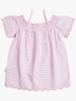 Petite Chérie Atelier Phillipa Top, White/Pink