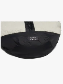 Petite Chérie Limited Kørepose, Black/White Pile