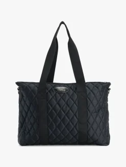 Petite Chérie Quilted Pusletaske, Black