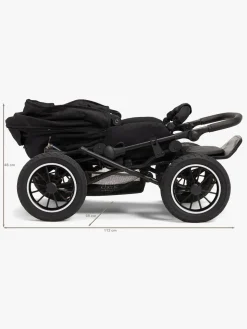 Petite Chérie Solide+ Kombivogn, Black/Black