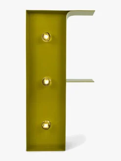 Petite Déco Bogstavlampe F, Guld