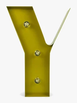 Petite Déco Bogstavlampe Y, Guld