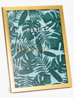 Petite Déco Bogstavstavle Garden, Grøn