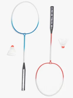 Pinepeak Badmintonsæt, Rød/Blå