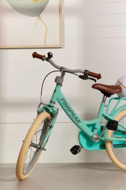 Pinepeak Retro City Cykel 18 Tommer, Turkis