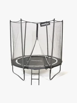 Pinepeak Trampolin inkl. Sikkerhedsnet 244 cm, Sort