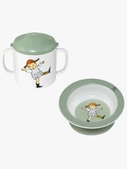 Pippi Langstrømpe Cirkus Spisesæt, Grøn