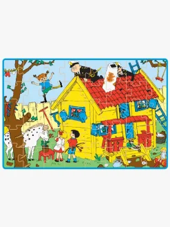 Pippi Langstrømpe Puslespil med Taske 40 Brikker