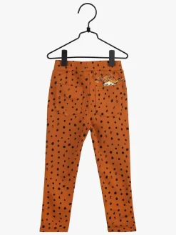 Pippi Langstrømpe Speckle Leggings, Brown