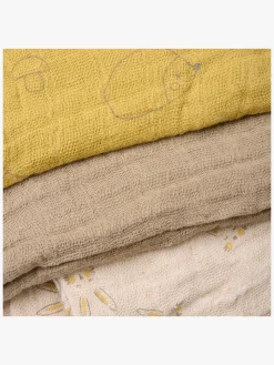 Pippi Tæpper/ Stofbleer i Musselin 6-Pak, Rattan