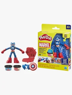 Play-Doh Captain America Stamping Shield Legesæt