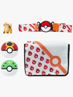 Pokémon Clip 'N' Go Legesæt Bælte & Taske Growlithe