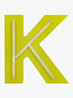 POPP Bogstavslampe K, Gul